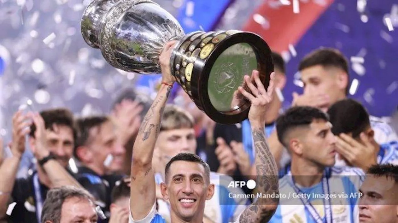 Akhir Kisah Angel Di Maria Bersama Timnas Argentina, Begini Ucapan Terima Kasihnya kepada Argentina