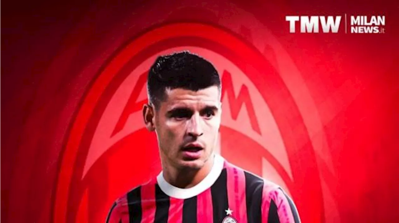 Il Milan ha scelto Alvaro Morata: all'Atletico i 13 milioni della clausola, mercoledì le visite