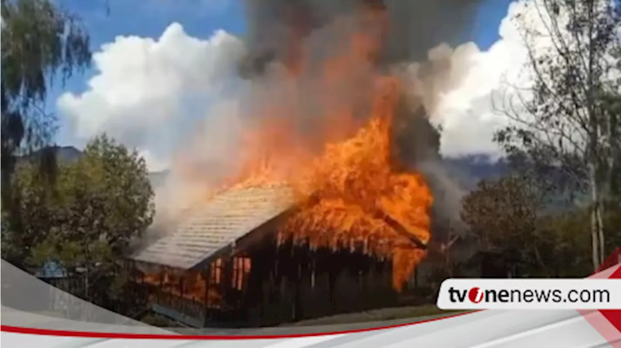 KKB Bakar Gedung SD di Papua Pegunungan, Brigjen Faizal Tegas Sampaikan Ini