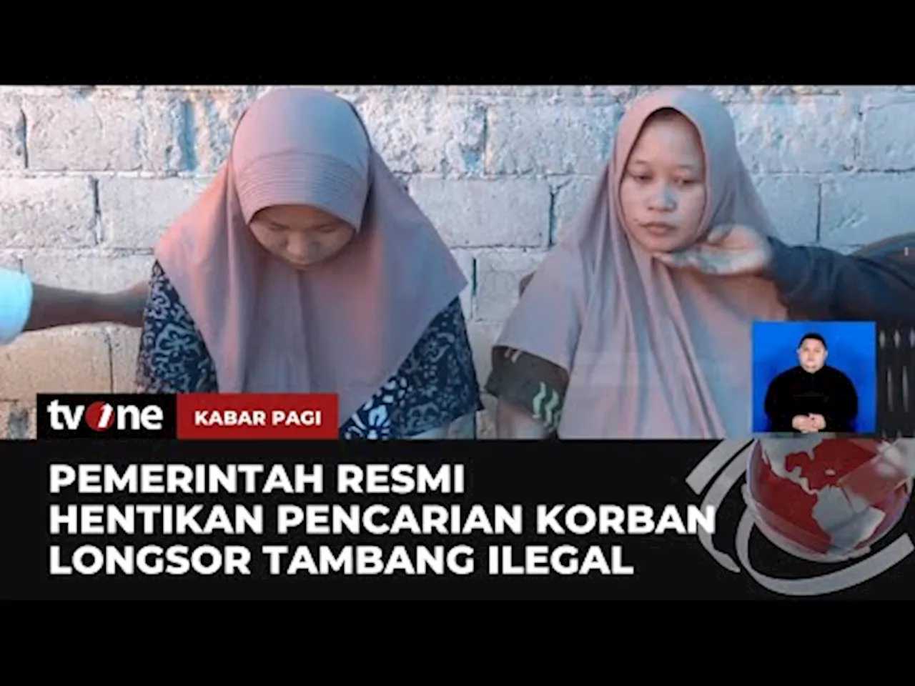 Pencarian Korban Longsor Gorontalo Resmi Disetop, Pihak Keluarga Akan Lakukan Pencarian Mandiri