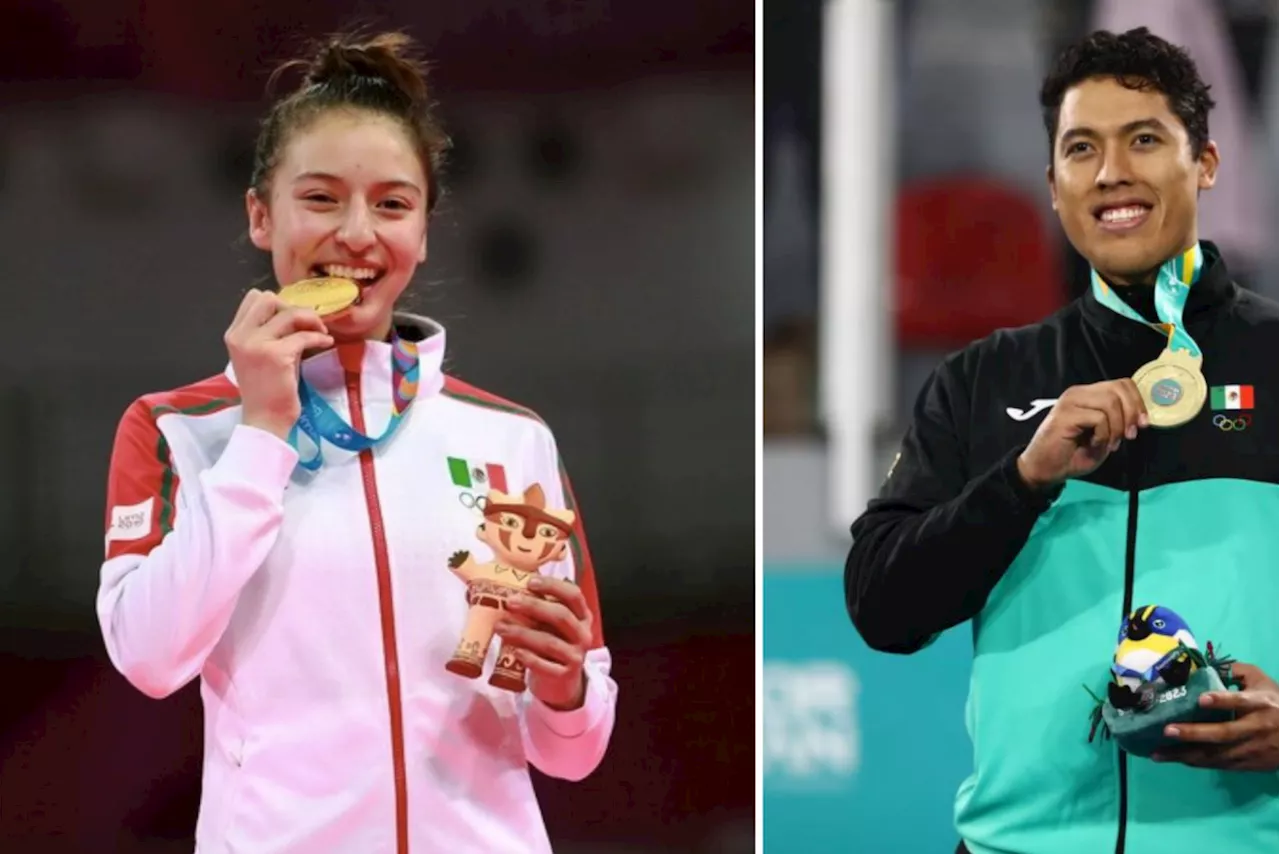 Daniela Souza y Carlos Sansores buscarán el oro para México en Taekwondo