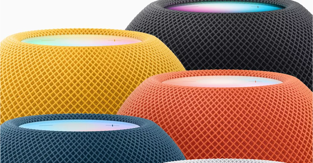 Apple launches a black HomePod Mini