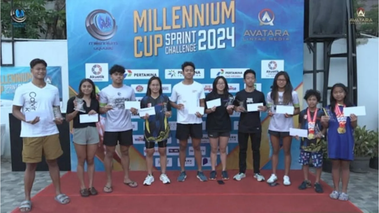 2 Rekornas Kelompok Umur Pecah di Millennium Cup Sprint Challenge 2024