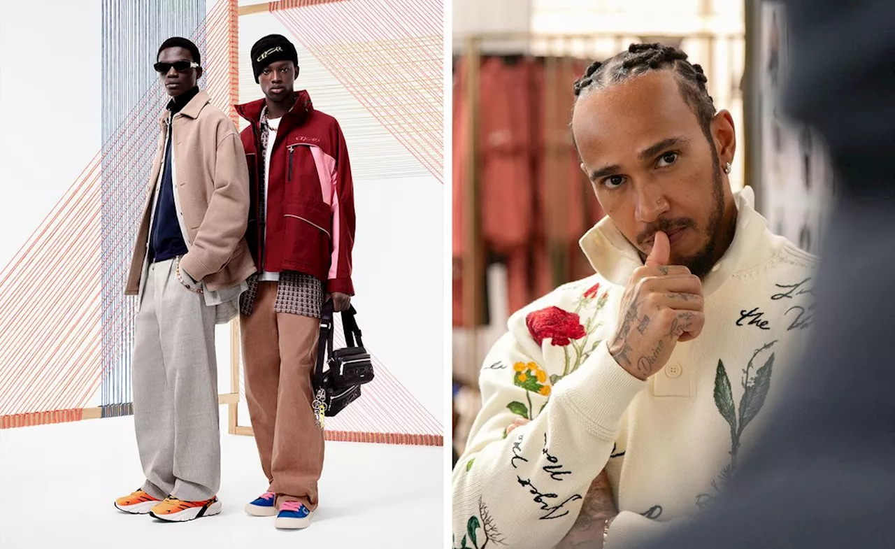 ’It has been a dream’: Lewis Hamilton has guest designed a winter collection for Dior Men