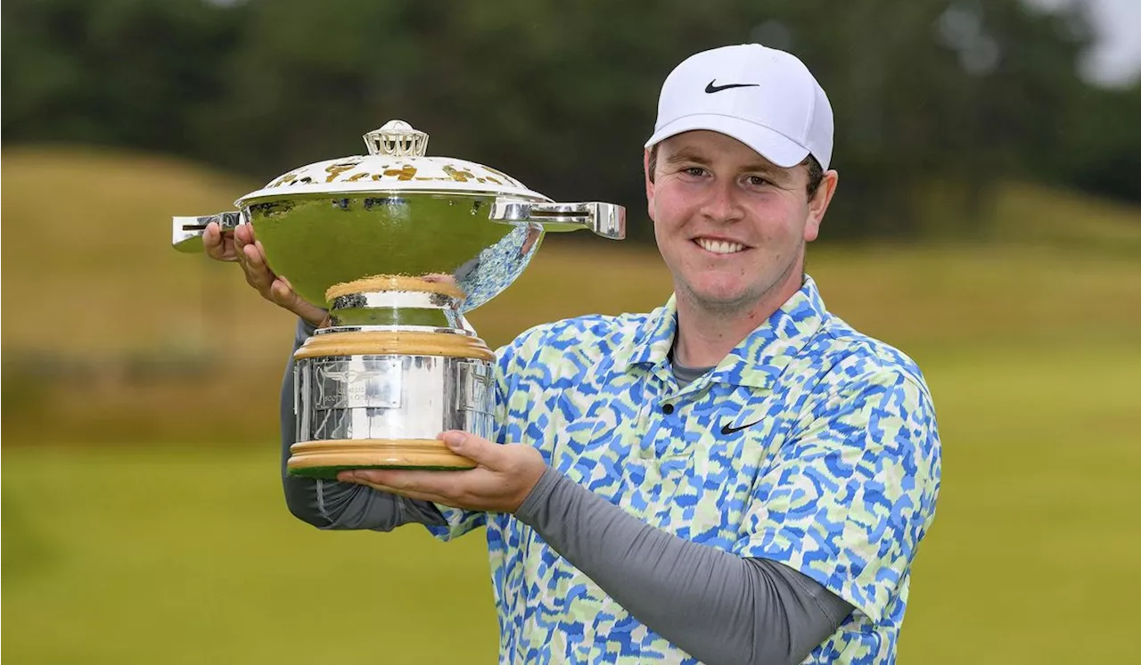 Robert MacIntyre takes his national open in Scotland with birdie to edge Adam Scott