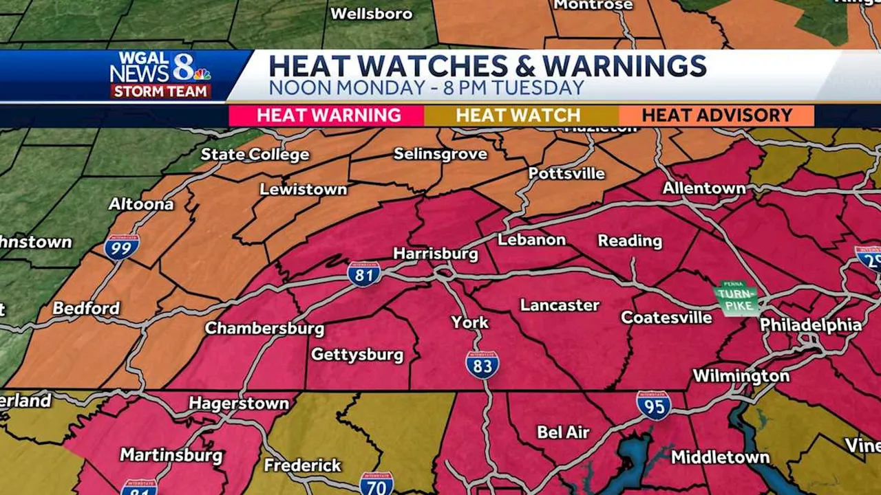 Temperatures could feel like 105-110; excessive heat warning in effect