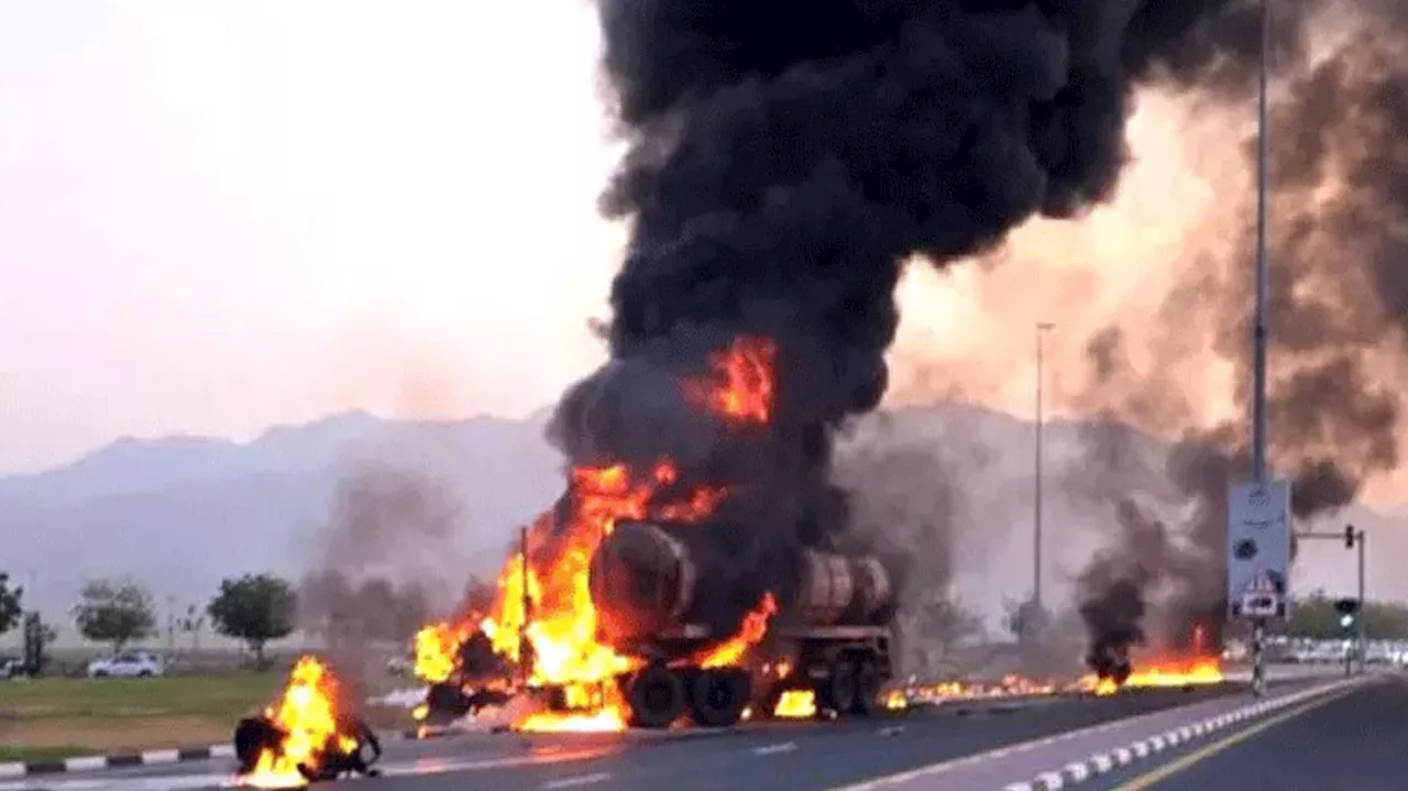 Truck Tanker Collided: ട്ര​ക്കും ടാ​ങ്ക​റും കൂ​ട്ടി​യി​ടി​ച്ചുണ്ടായ​ തീ​പി​ടി​ത്തത്തിൽ ഒ​രാ​ൾക്ക് ദാരുണാന്ത്യം!