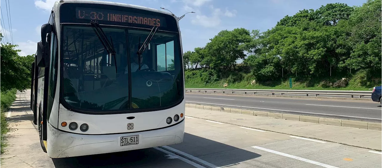 Transmetro modifica recorrido de ruta U30 Universidades en fines de semana