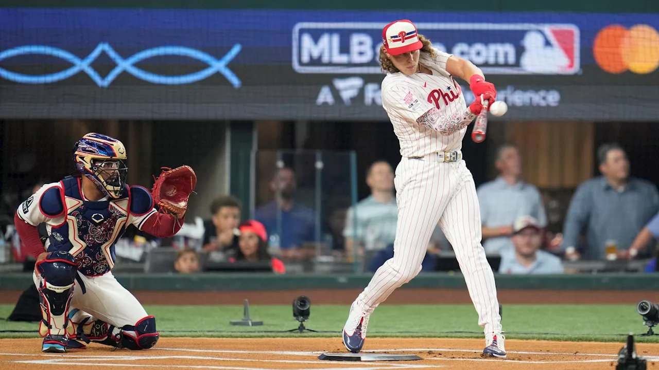 Home Run Derby: Phillies' Bohm puts on performance; Dodgers' Hernández takes home title
