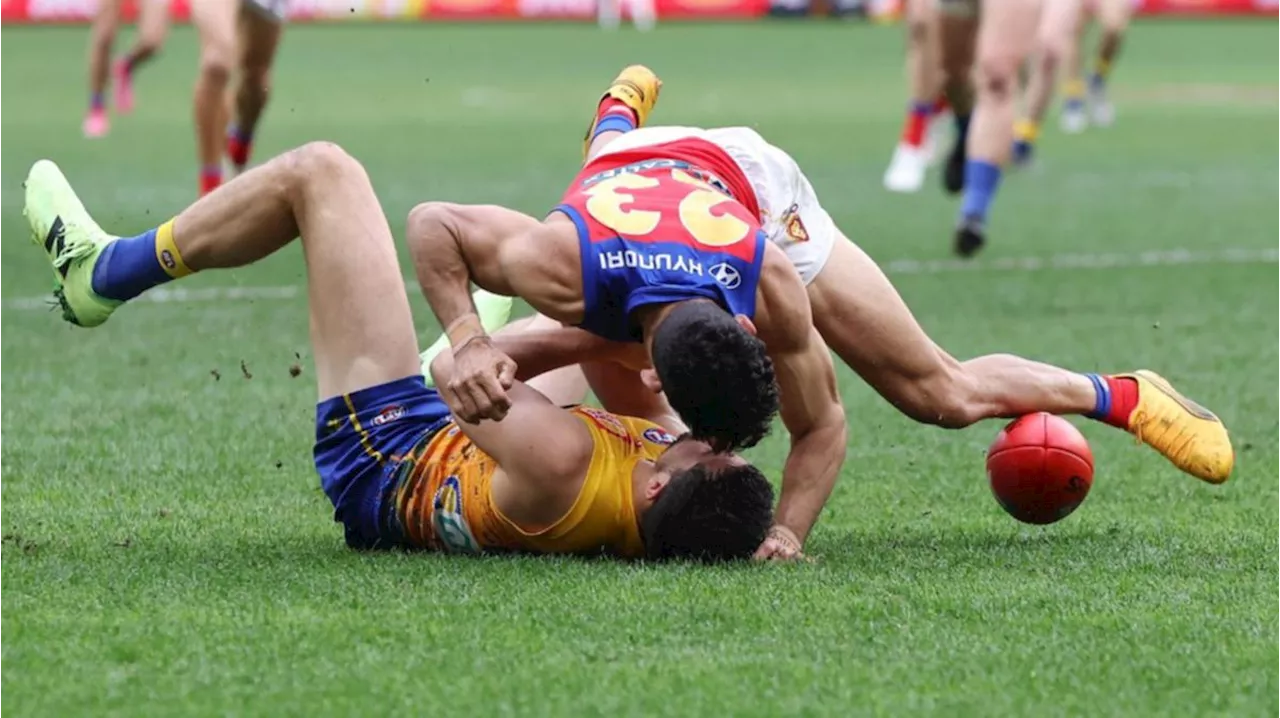 Brisbane star Charlie Cameron learns fate at AFL tribunal for controversial tackle on Liam Duggan