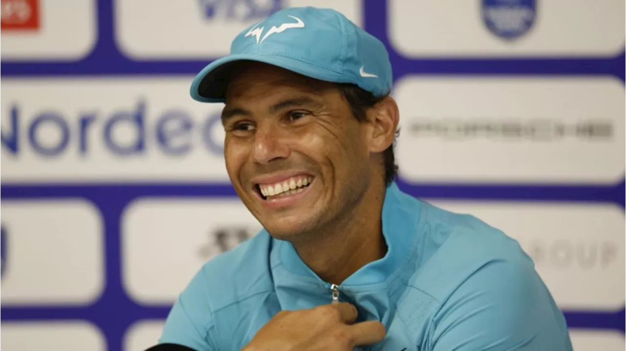 Tennis great Rafael Nadal defeats Bjorn Borg’s son at Sweden’s Nordea Open