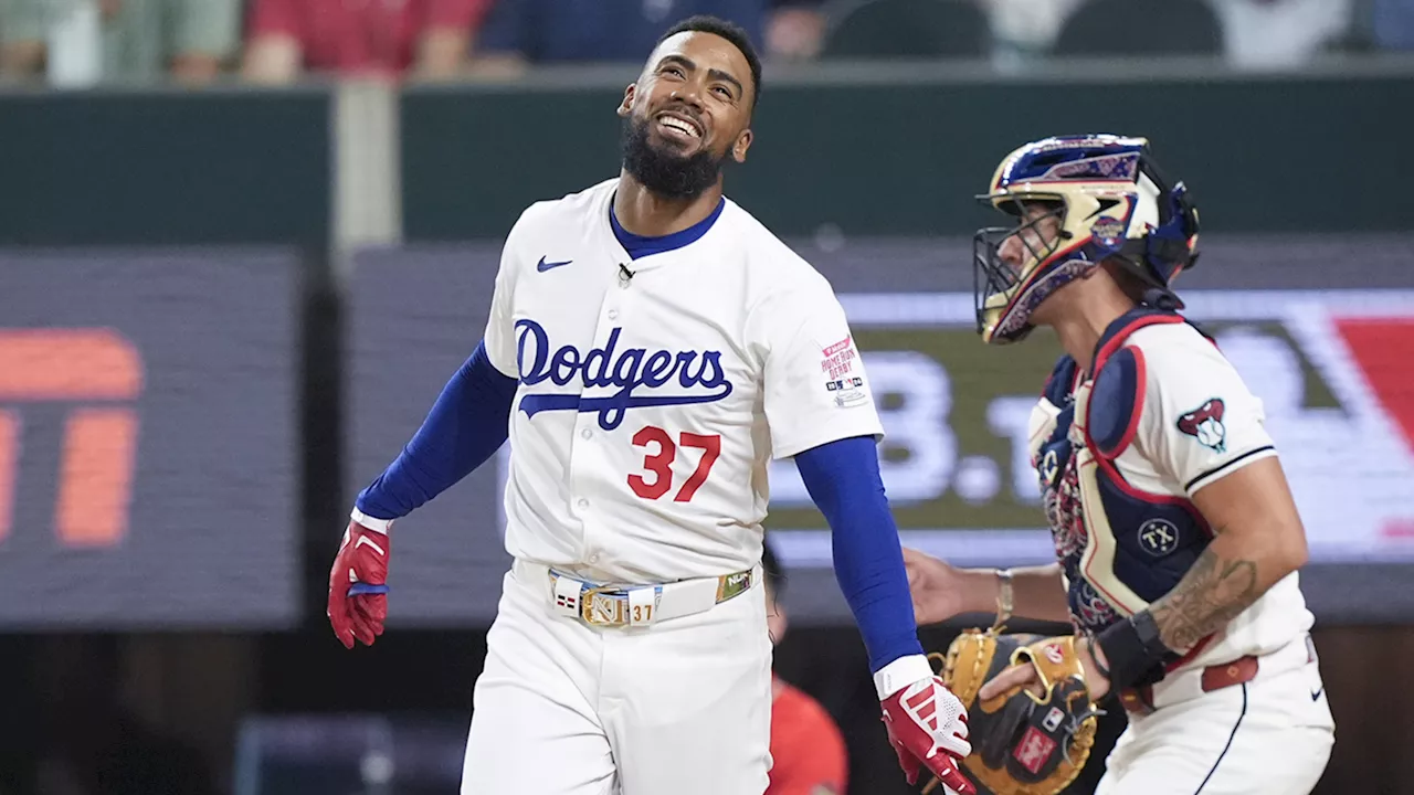 Dodgers outfielder Teoscar Hernández wins MLB's Home Run Derby in thrilling finish