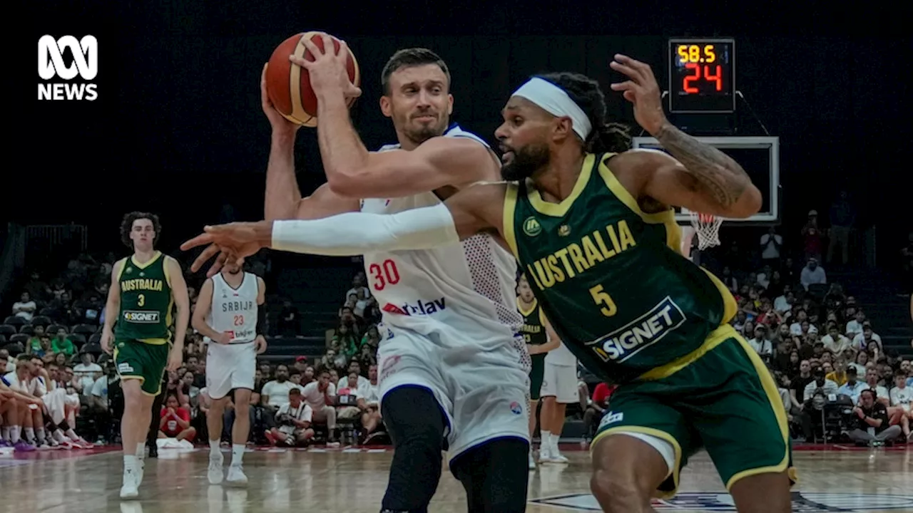 Australia defeat Serbia in Olympic basketball warm-up to Paris Games