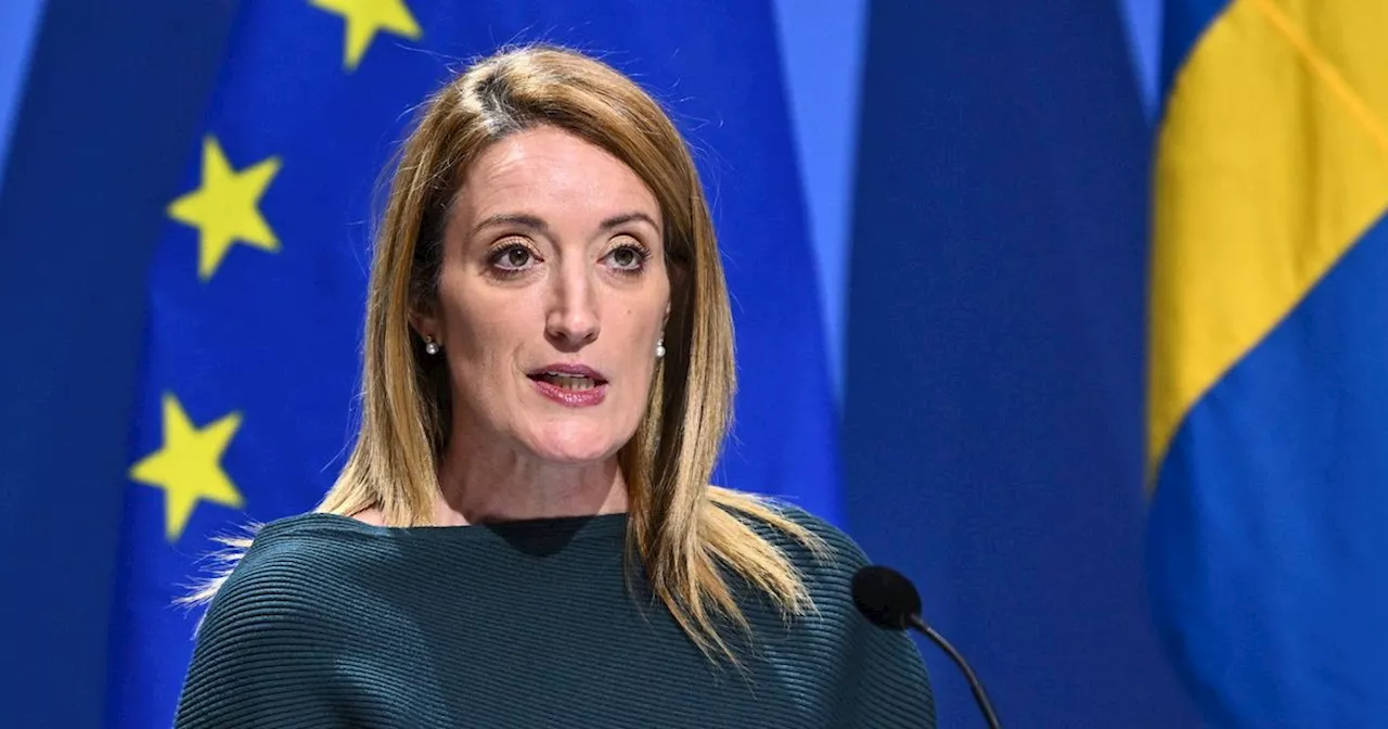 Roberta Metsola rieletta presidente del Parlamento europeo