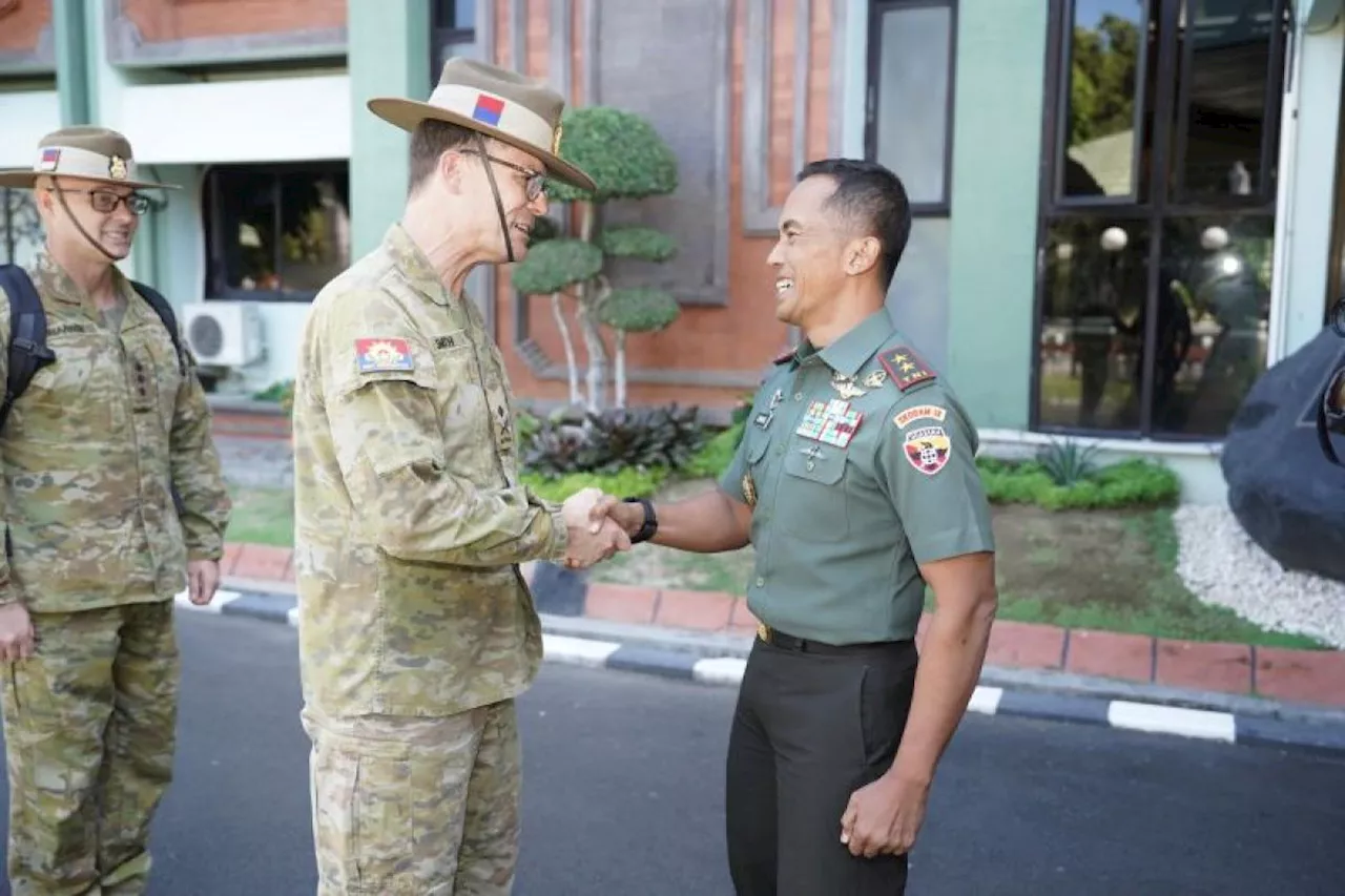 Pangdam Udayana terima kunjungan Angkatan Darat Australia