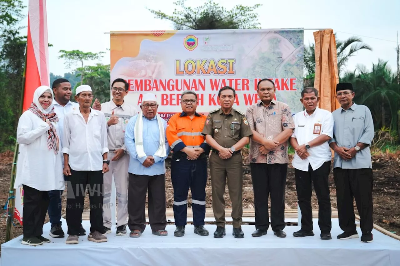 Program CSR Weda Bay Nickel membangun instalasi pengolahan air di desa