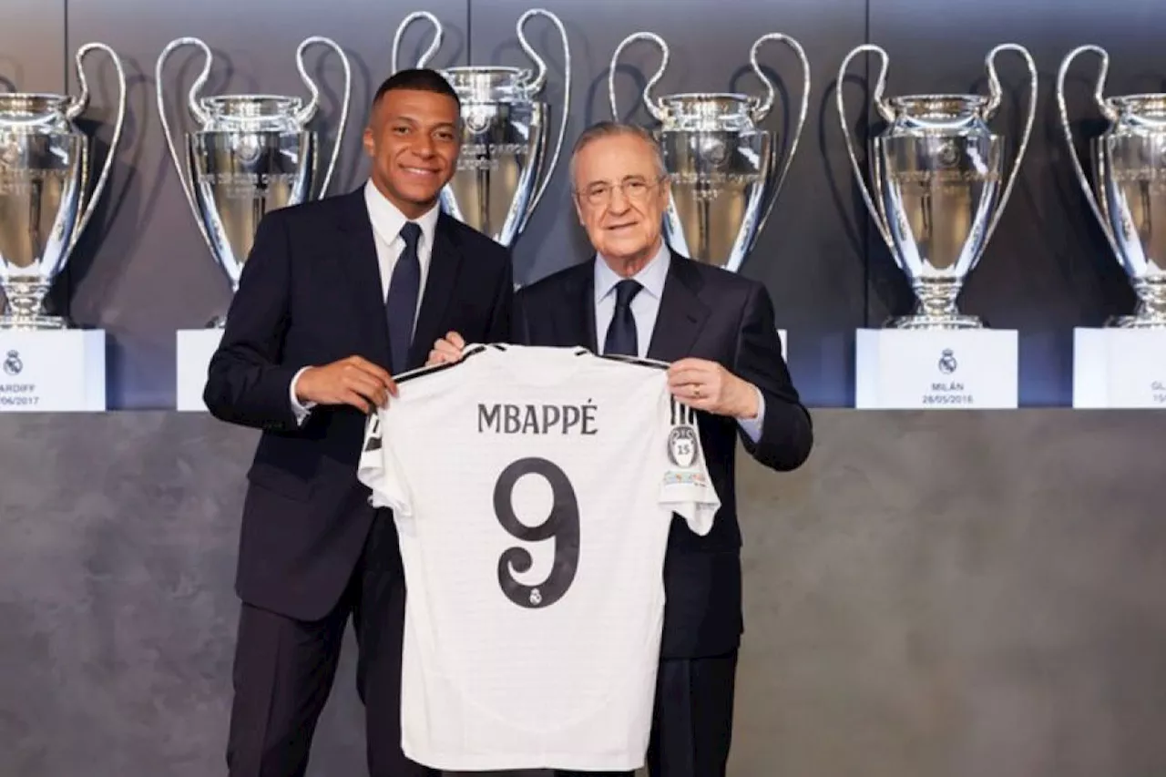 Real Madrid resmi perkenalkan Kylian Mbappe