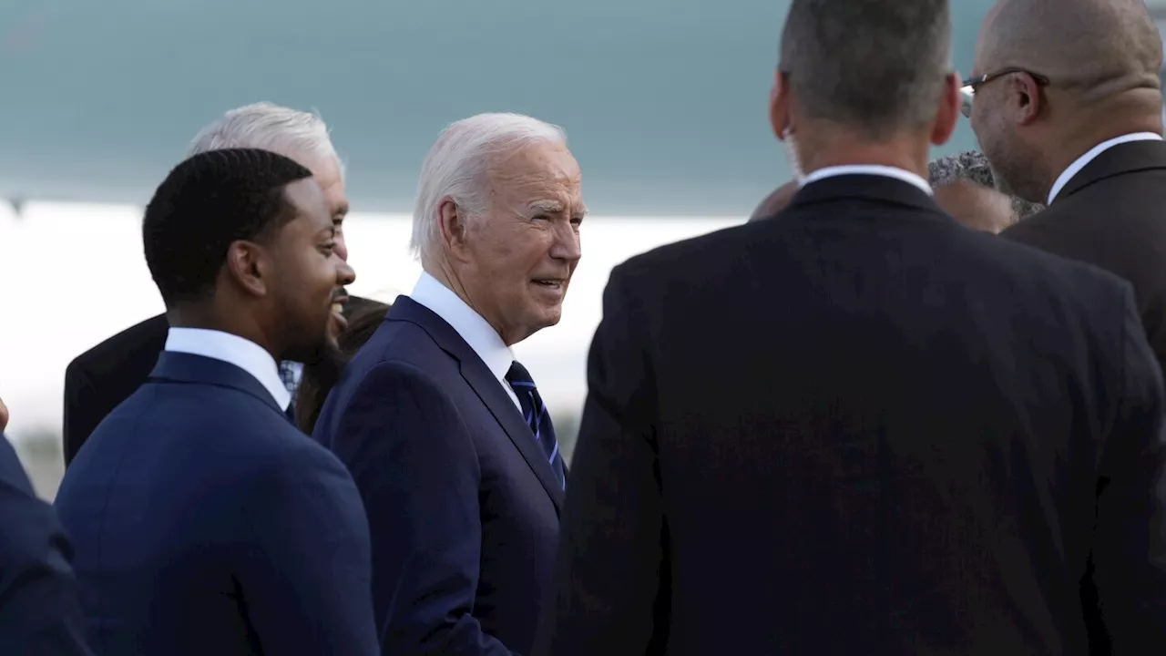 Biden is trying to sharpen the choice voters face in November as Republicans meet in Milwaukee