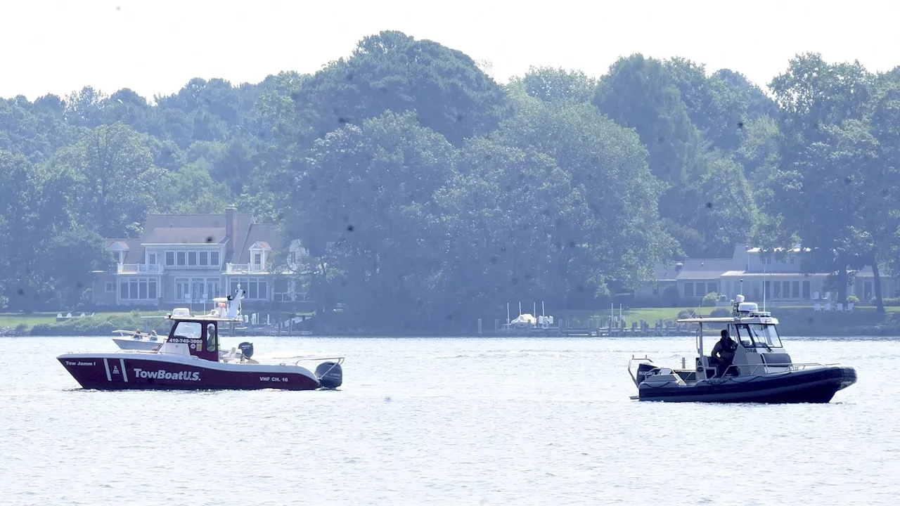 Pilot dies after small plane crashes into river on Maryland's Eastern Shore, officials say