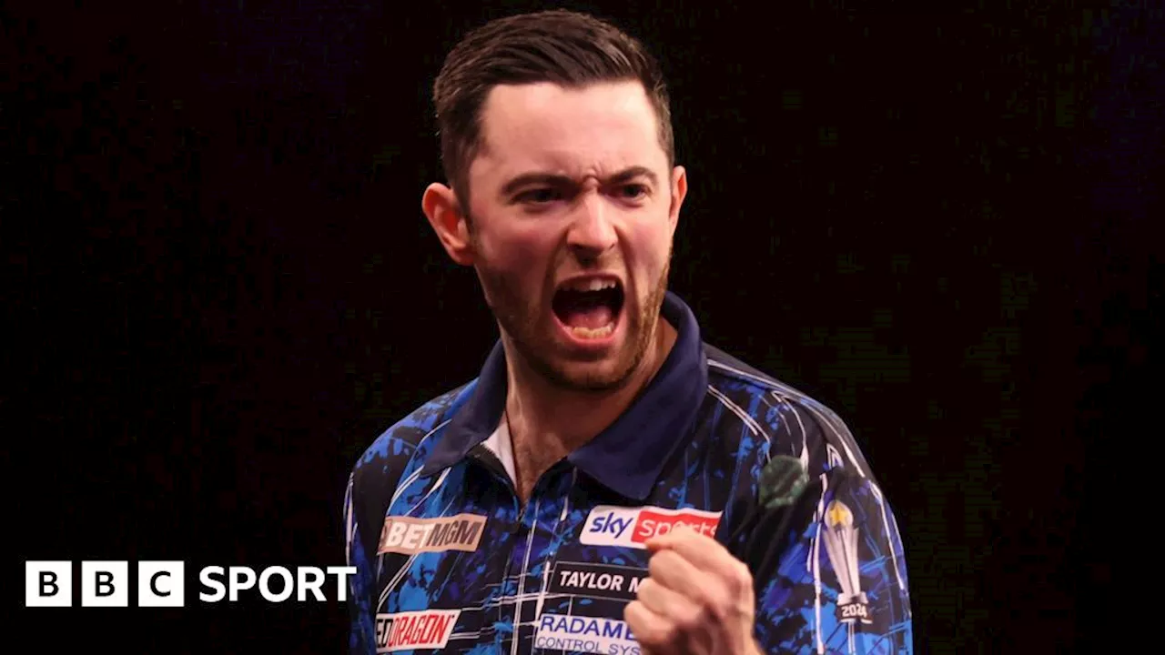 World Matchplay Darts: Luke Humphries through but Gerwyn Price falls