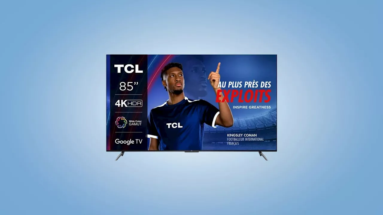 Auchan fracasse le prix de la TV TCL pendant les soldes, vous n’êtes pas prêt !