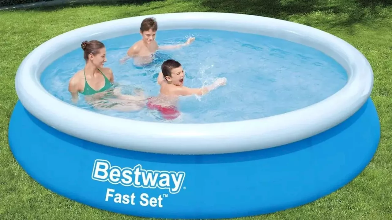 Cette piscine gonflable passe à moins de 40 euros avec cette offre à tomber !