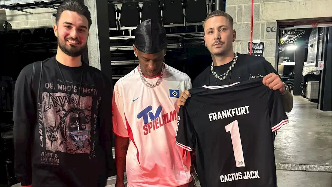 Star-Rapper Scott im HSV-Trikot – Was dahinter steckt