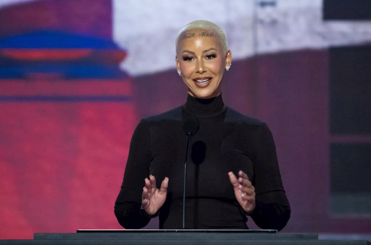 Amber Rose Backs Donald Trump During RNC Speech: ‘This Is Where I Belong’