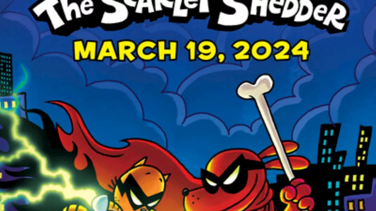 Dog Man: The Scarlet Shedder by Dav Pilkey Sells Over 880,000 Copies