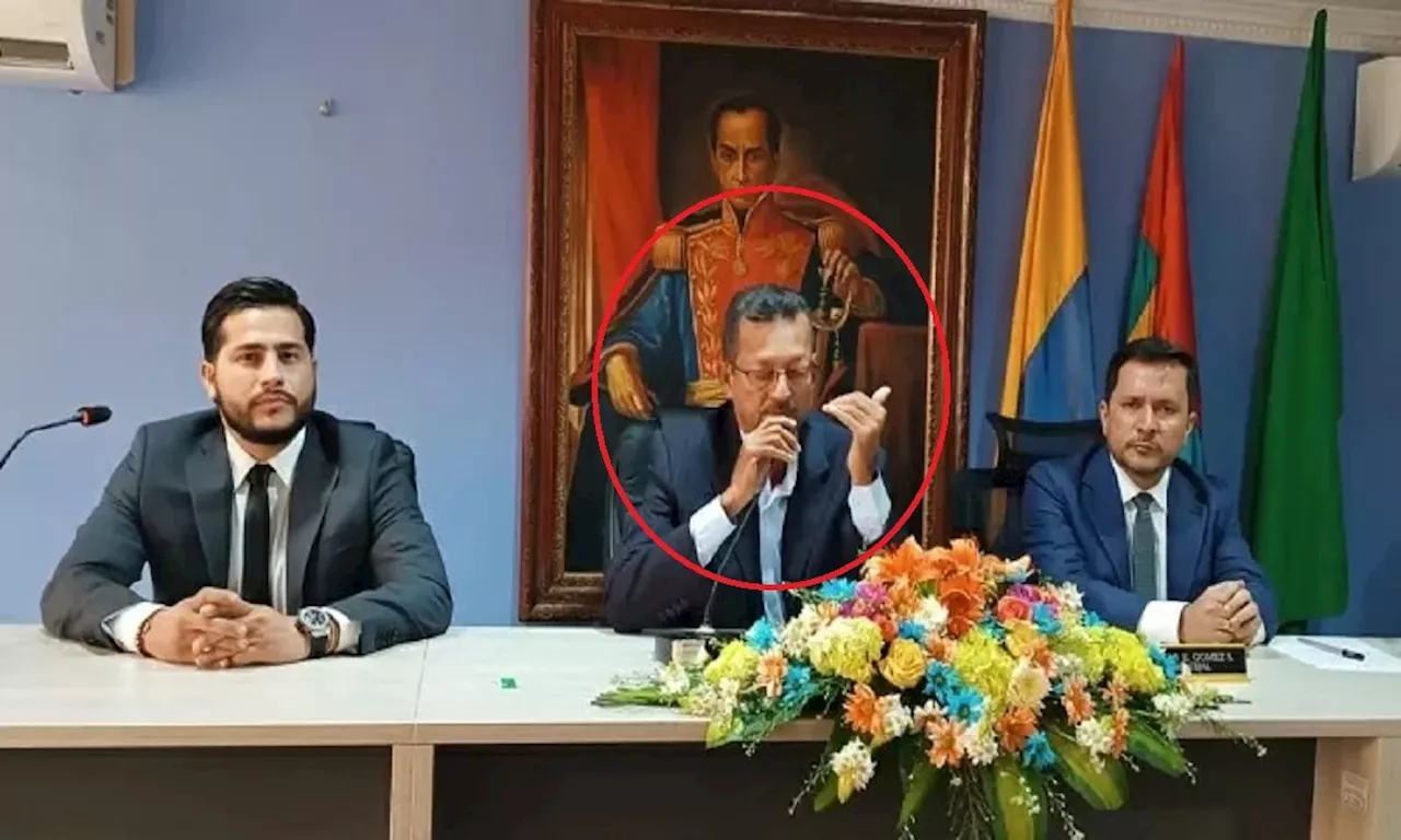 Anulan elección de Edgar Gómez como concejal de Floridablanca; era el presidente