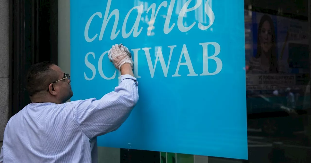 Charles Schwab sinks after vowing to shrink bank over time