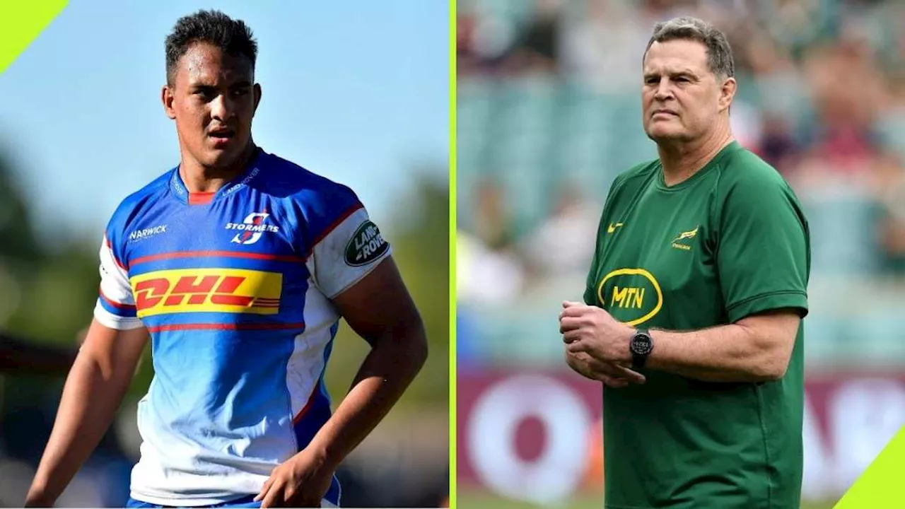 Coach Rassie Erasmus Says Salmaan Moerat Has the ‘Quality’ To Be Springbok Skipper