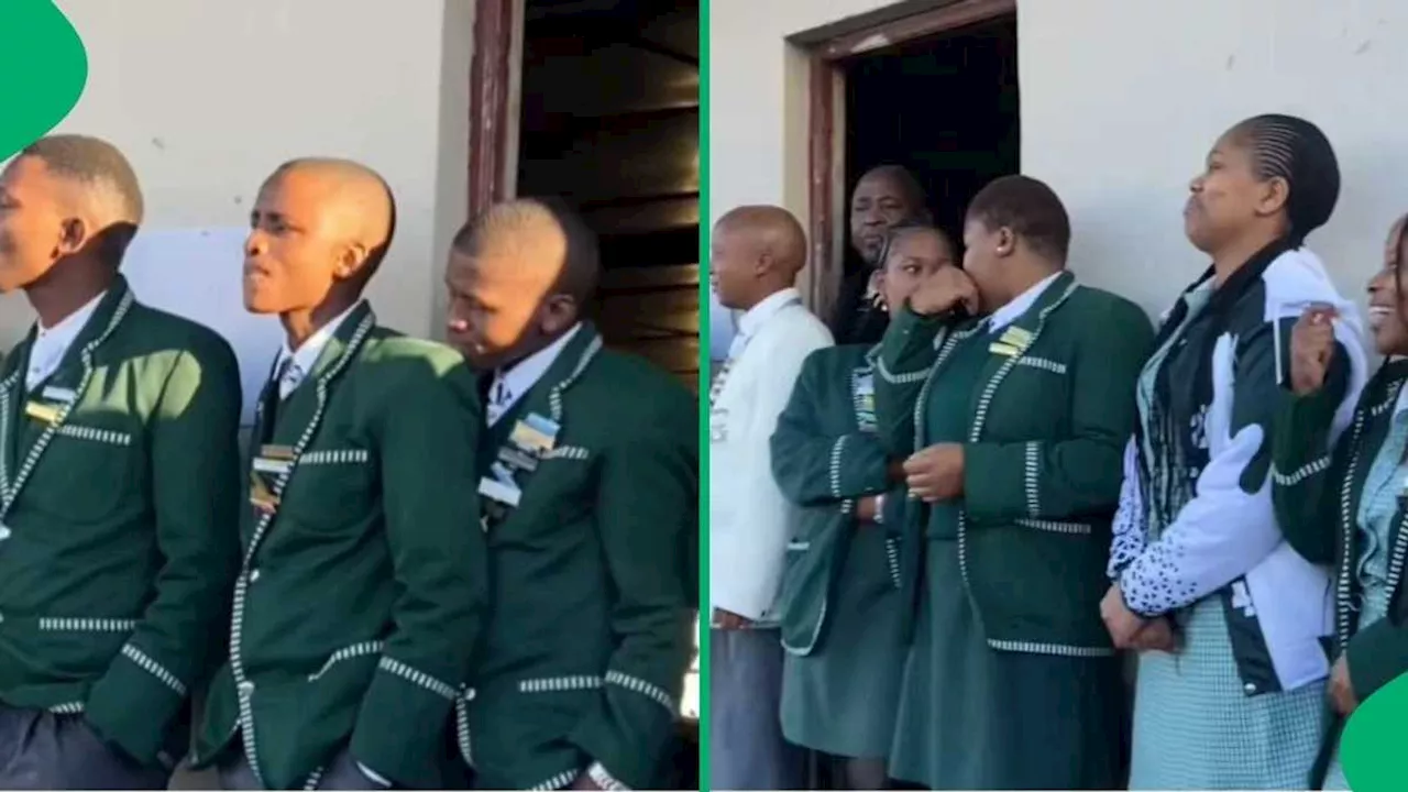 South African Teachers in School Uniforms Go Viral, Leaving Ladies Swooning on TikTok