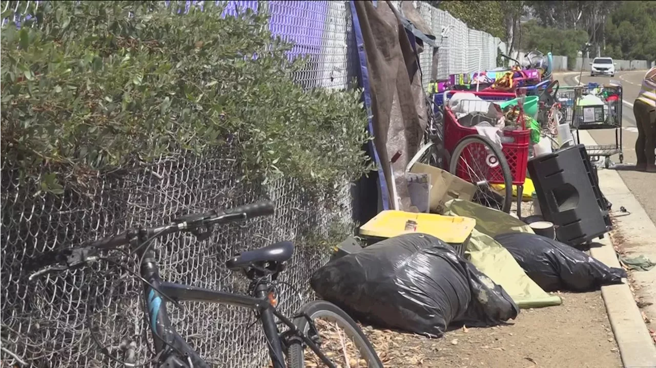 Concerns over elaborate encampment in Spring Valley