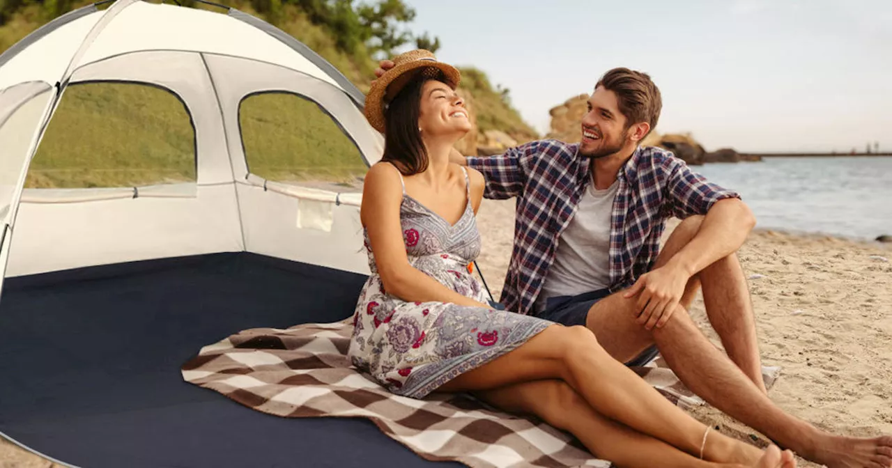 Score this viral beach tent for 37% off during Prime Day