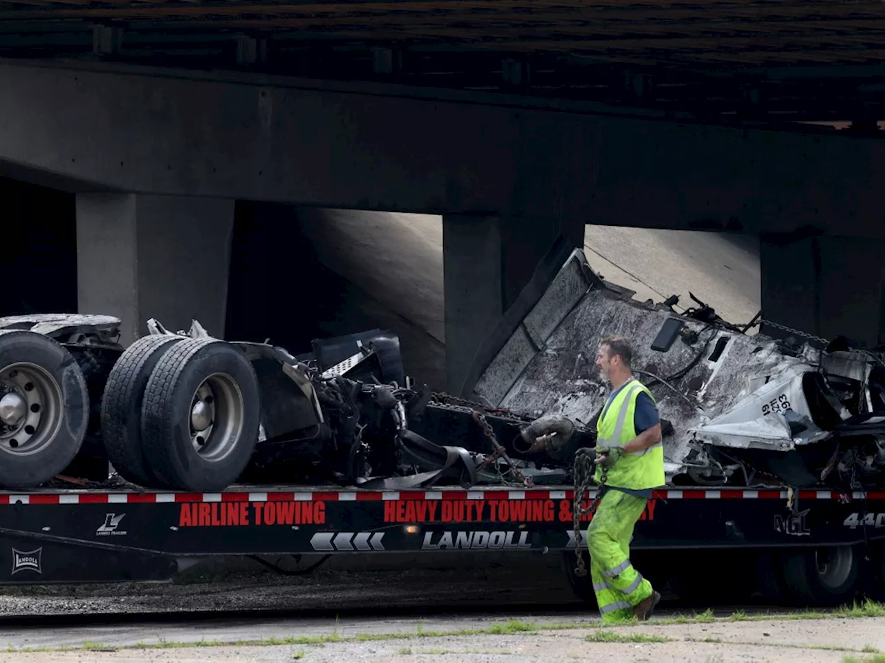 Driver dead after semi-trailer rollover on Interstate 80 at Kedzie Avenue in south suburbs