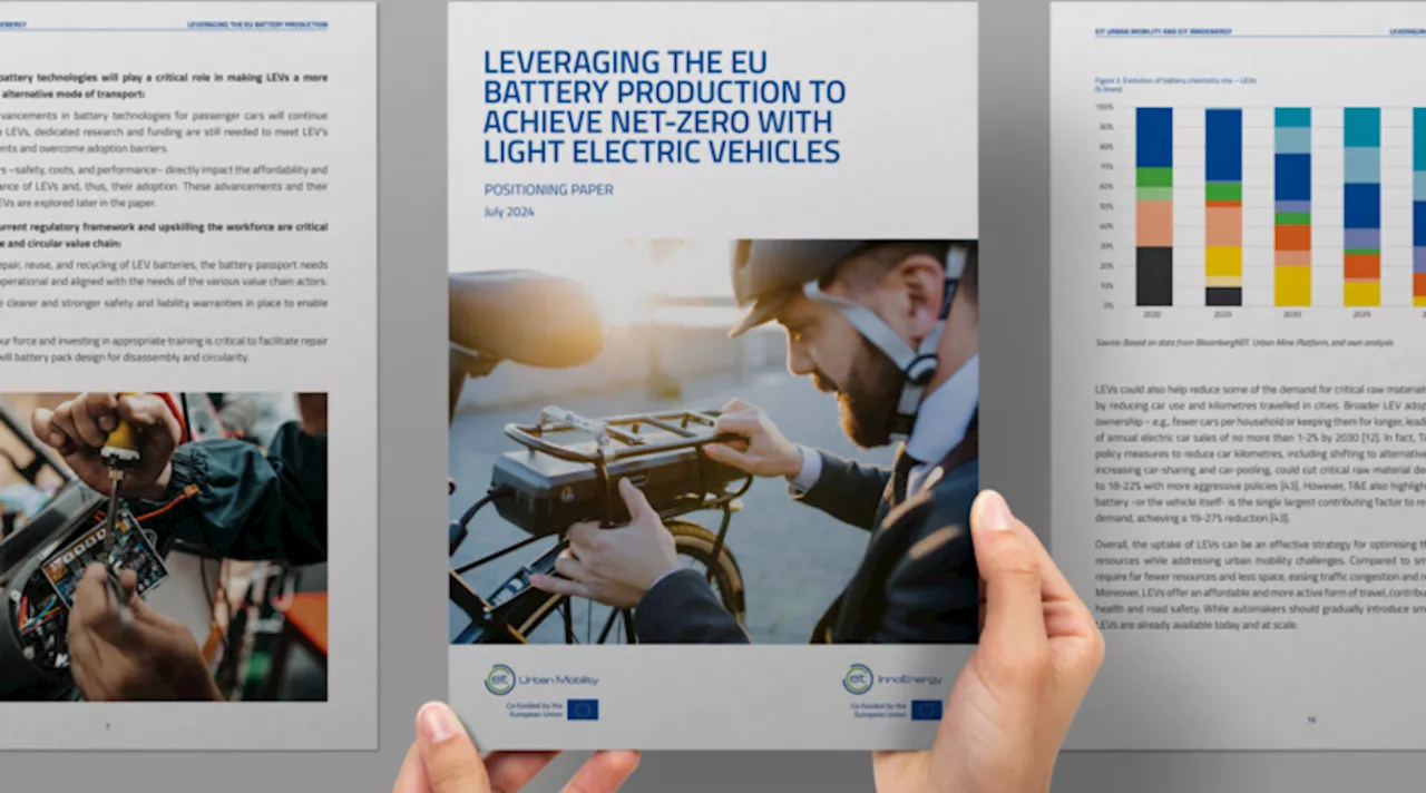 New Study: A Fraction Of EU’s Planned Battery Production Can Power The Shift To LEVs