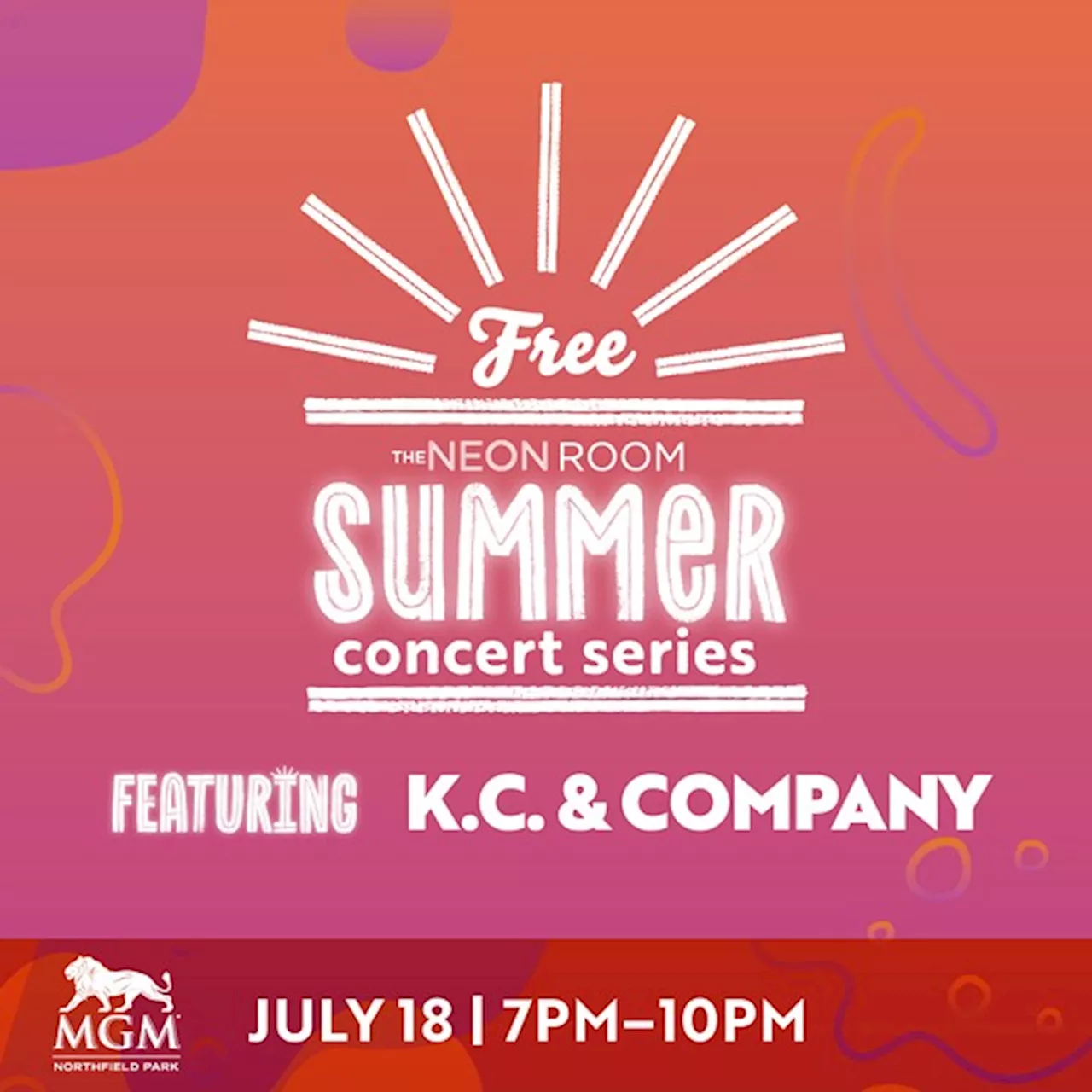 FREE Summer Concert Series Featuring K.C. & Company