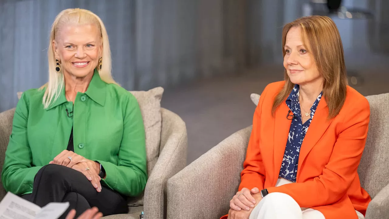 How GM CEO Mary Barra, IBM former CEO Ginni Rometty learned to be women leaders