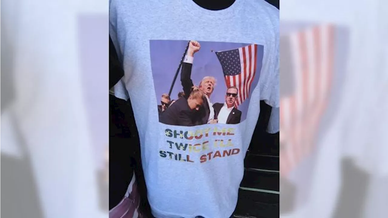 Laris Manis, Potret Kaos Gambar Penembakan Trump Dijual di Mana-Mana