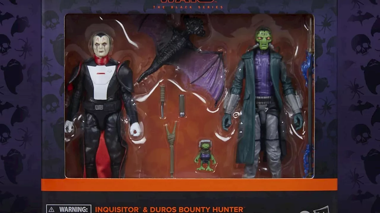 Star Wars Black Series Inquisitor and Duros Bounty Hunter Halloween 2-Pack Is Finally In-Stock