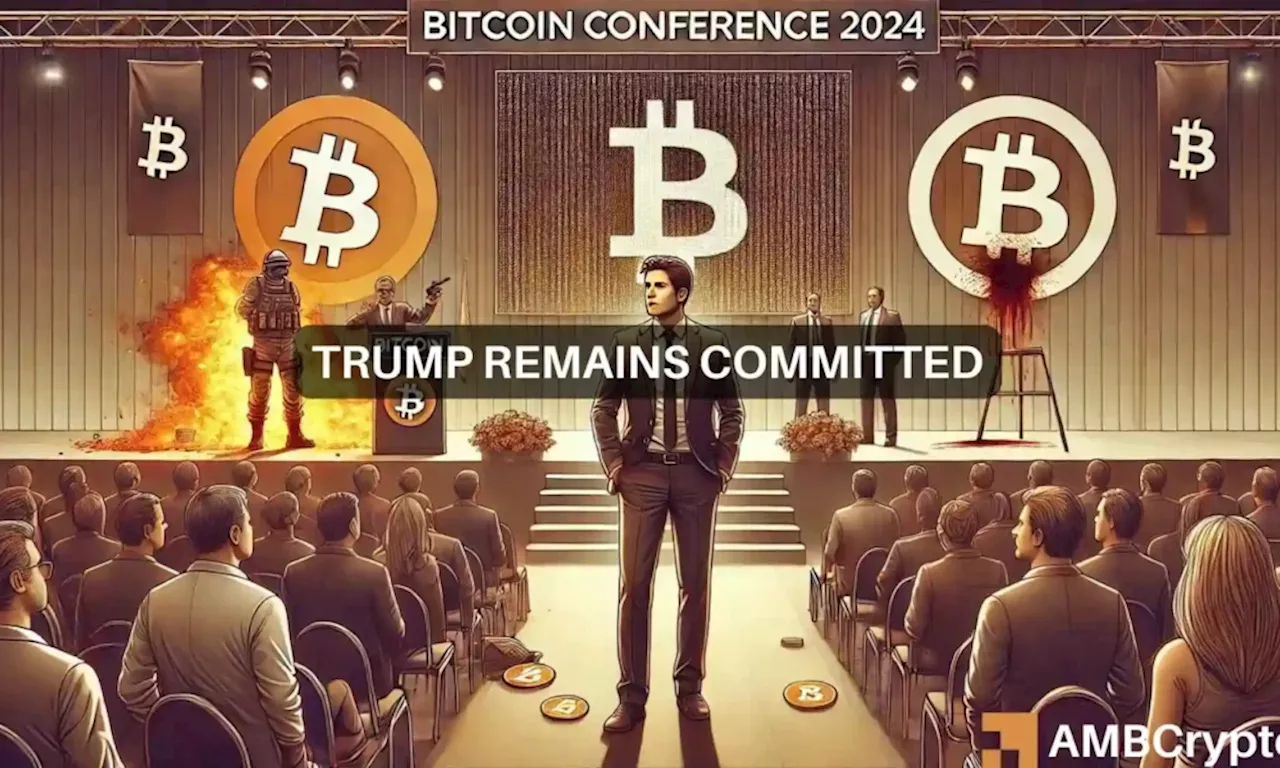 Donald Trump to attend Bitcoin conference despite assassination attempt