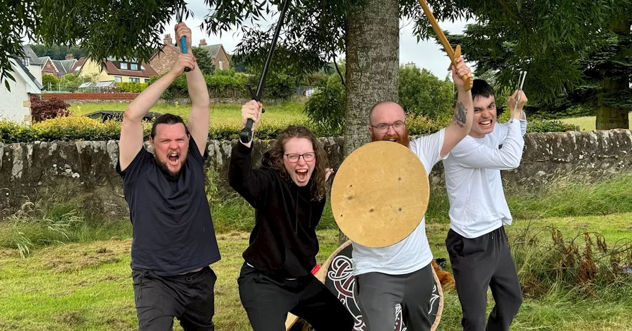 Hundreds take step back in time as Alyth hosts Iron Age event