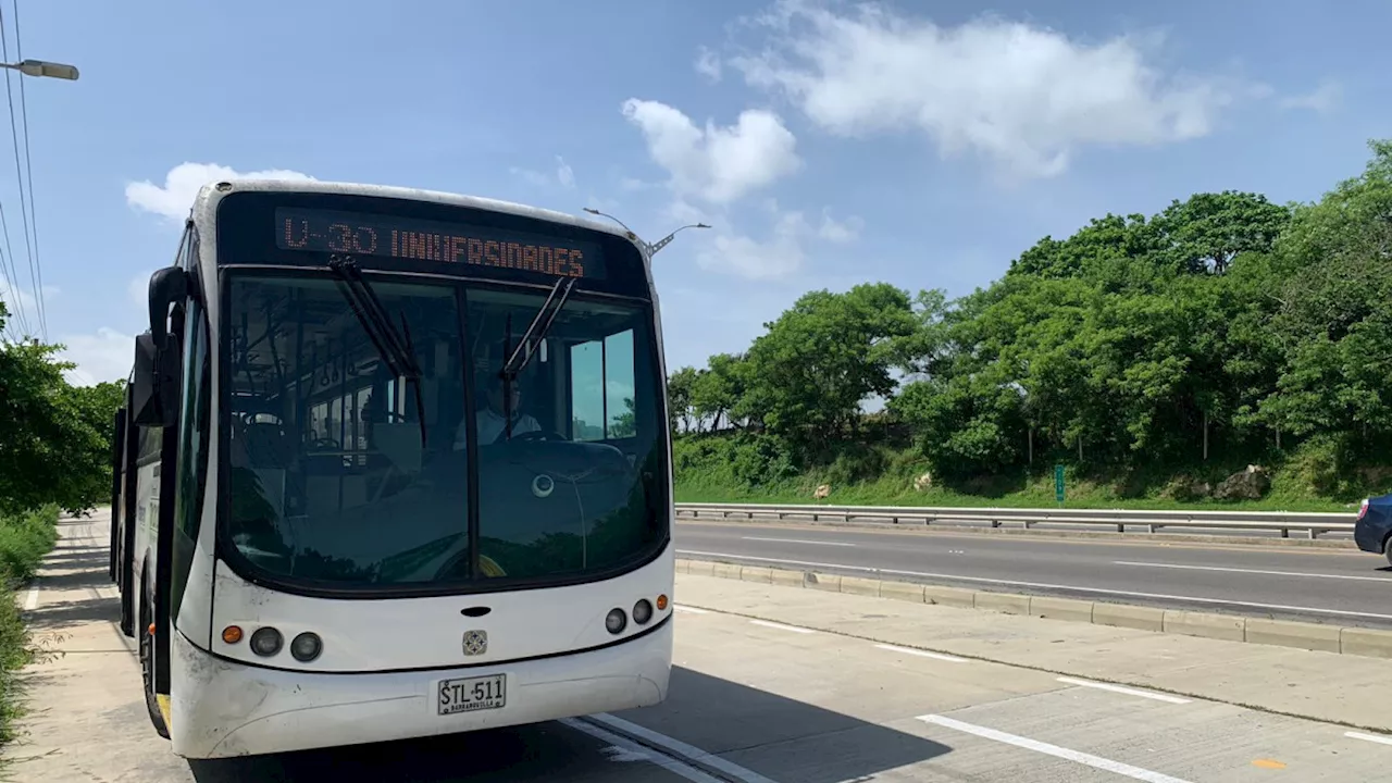 Ruta U30 Universidades de Transmetro modifica recorrido los fines de semana