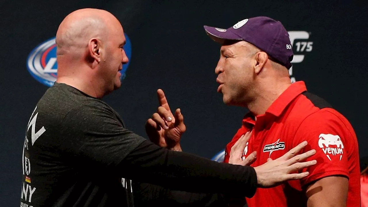 Wanderlei Silva admite 'ingratidão' com o UFC e Dana White: 'Cuspi no prato que me alimentou'