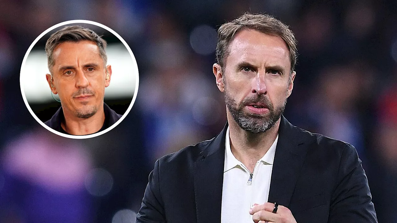 Neville insists Southgate should have substituted two England players at half-time in Euro 2024 final