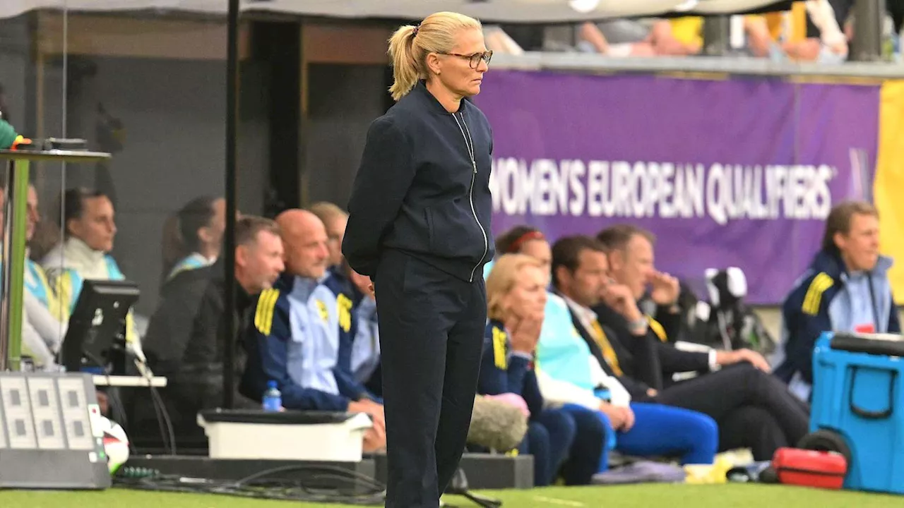 ‘Relieved’ Sarina Wiegman celebrates as England qualify for Euro 2025 after Sweden draw