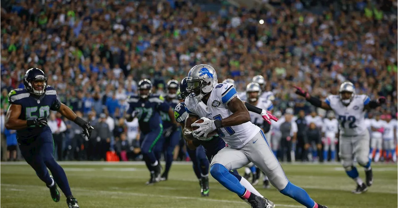 NFL legend Calvin Johnson to be inducted into Detroit Lions Ring of Honor vs. Seattle Seahawks