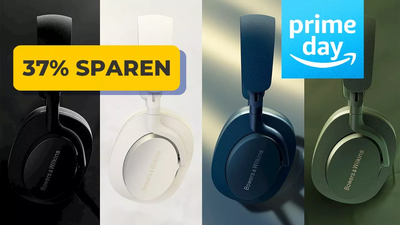 Bluetooth-Kopfhörer der Extraklasse am Prime Day: Holt euch den Testsieger von Bowers & Wilkins zum Hammerpreis