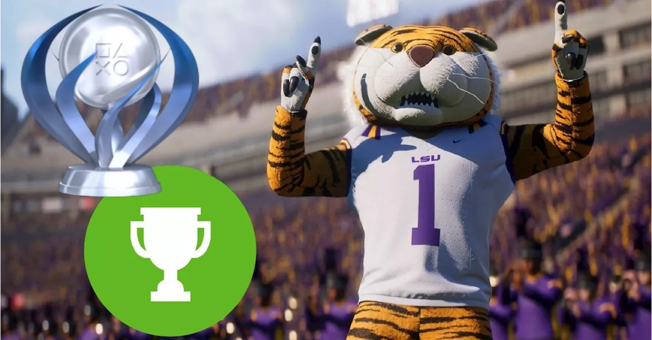 College Football 25 (NCAA 25): Alle Trophäen & Erfolge